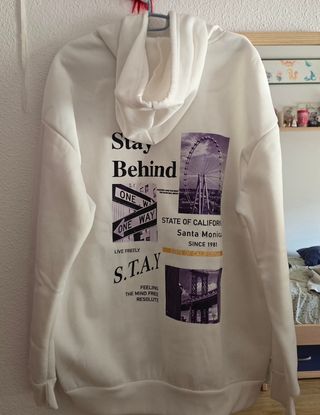 Sudadera Shein Blanca