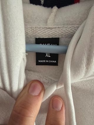 Sudadera Shein Blanca