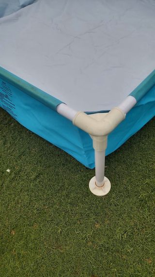 Piscina infantil desmontable azul
