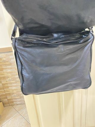 Borsa Ferragamo Unisex Pelle Nera