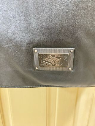 Borsa Ferragamo Unisex Pelle Nera