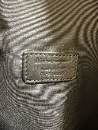 Borsa Ferragamo Unisex Pelle Nera