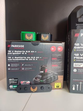 Fresadora Parkside Performance  Batería y cargador