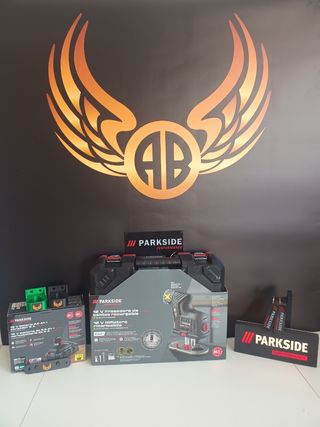 Fresadora Parkside Performance  Batería y cargador