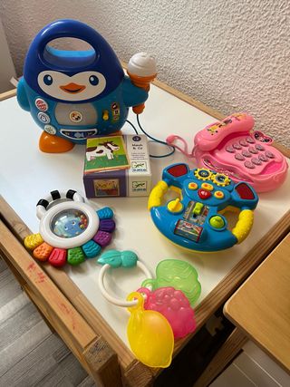 Lote Juguetes Bebé/ niña, con música Como nuevos 