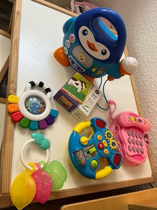 Lote Juguetes Bebé/ niña, con música Como nuevos 