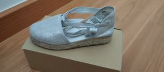 Calzado Fallera Plata