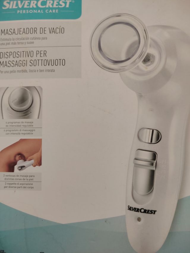 SilverCrest Massaggiatore a Vuoto Bianco
