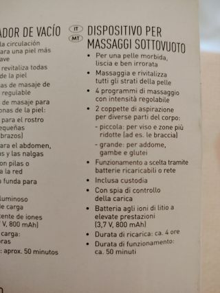 SilverCrest Massaggiatore a Vuoto Bianco