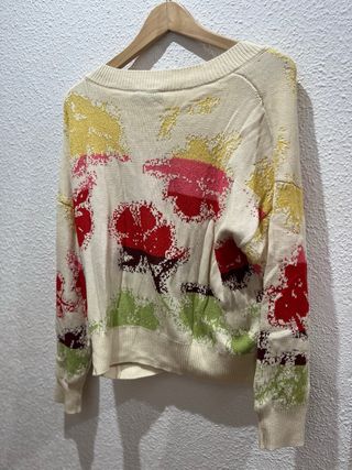 Jersey Desigual floral talla M