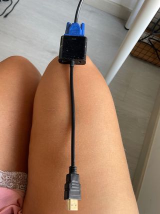 Pantalla BenQ 19 + Adaptador VGA a HDMI