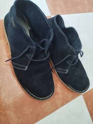Botines de ante para hombre