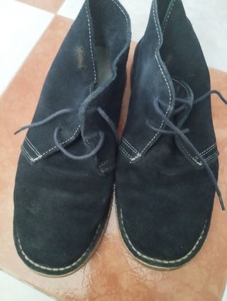 Botines de ante para hombre
