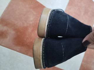 Botines de ante para hombre