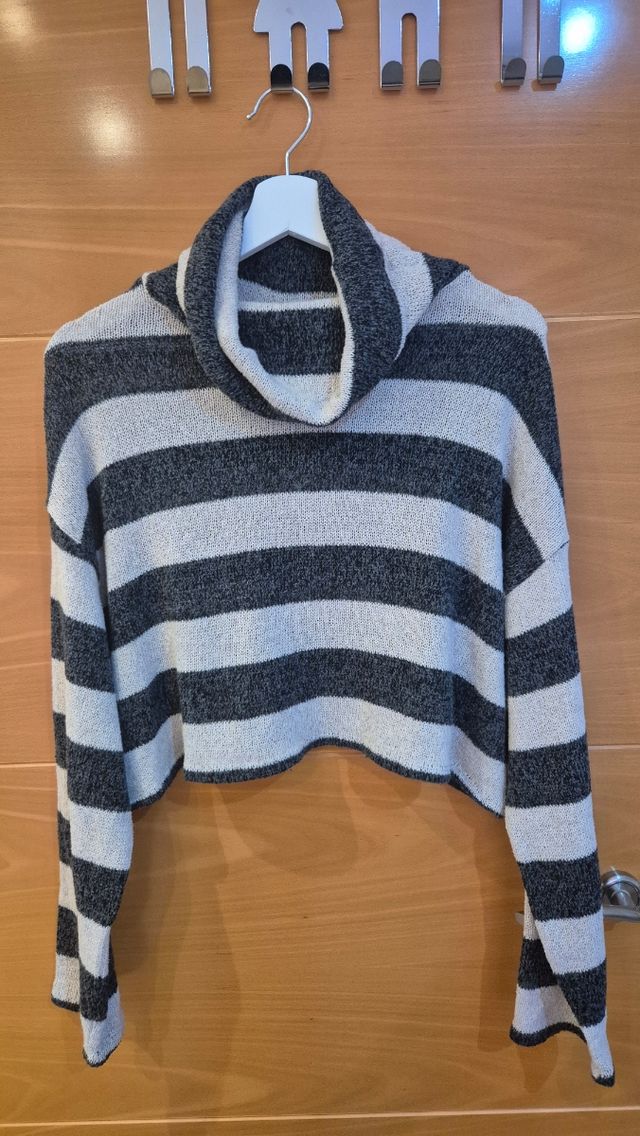 Jersey corto rayas Pull&Bear