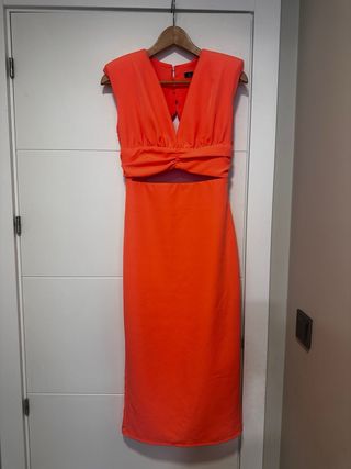 Vestido Juan Bernal Naranja