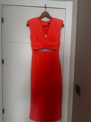 Vestido Juan Bernal Naranja