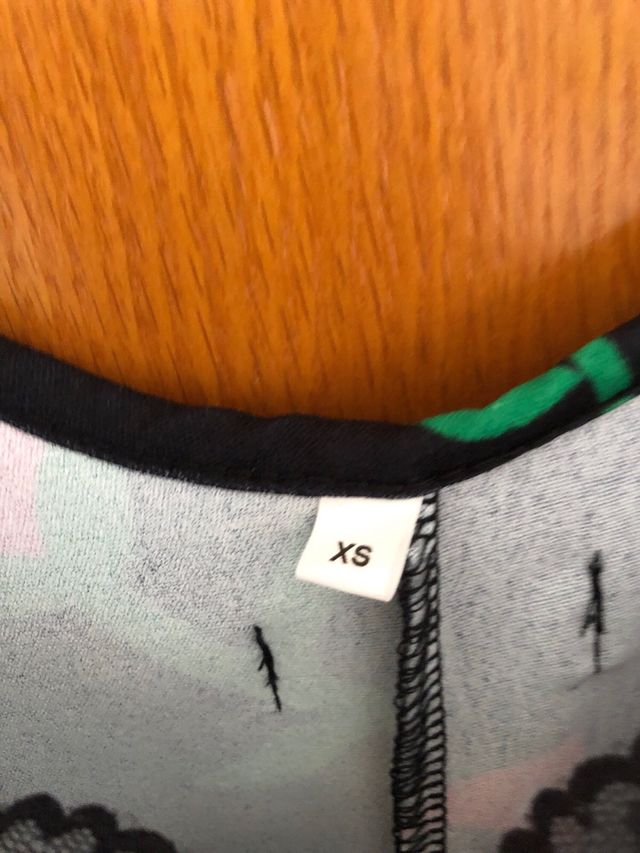 Vestido Aire Retro Negro Multicolor