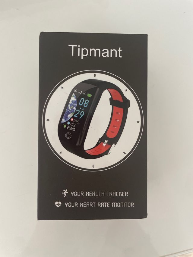 Reloj Inteligente Tipmant - Negro y Rojo