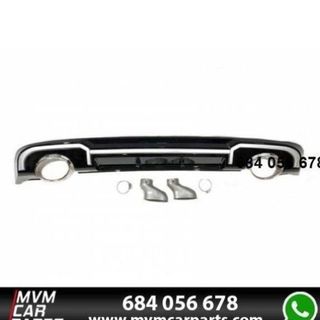 Difusor Trasero Audi A3 V8 13-15 Sportback Look RS