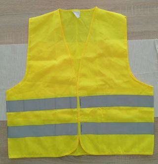 Chaleco reflectante amarillo
