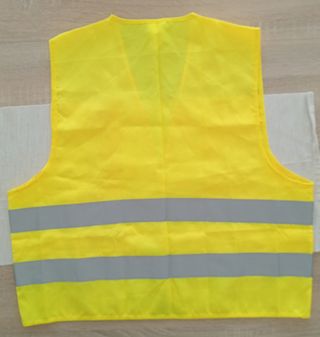Chaleco reflectante amarillo