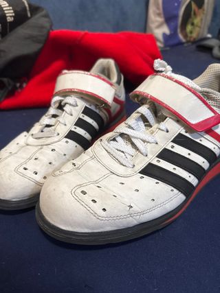 Zapatillas Halterofilia Adidas Blancas