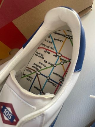 Zapatillas Metro de Madrid 105 Aniversario