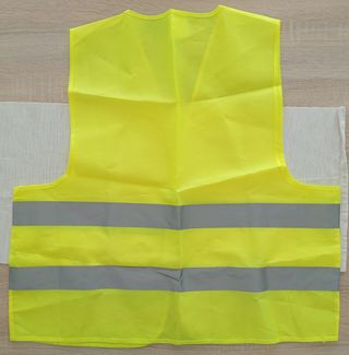 Chaleco reflectante amarillo