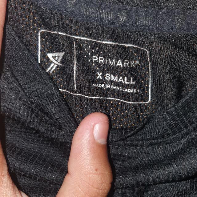 Camisa Negra Primark