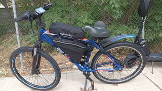 Bicicleta Eléctrica Azul