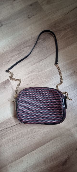 Bolso Bimba y Lola Negro y Rojo