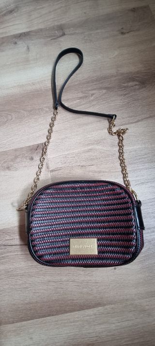 Bolso Bimba y Lola Negro y Rojo