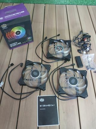 Pack de 3 ventiladores Cooler Master Masterfan