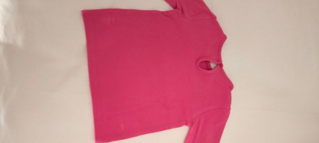 Maglietta bimba manica lunga in cotone