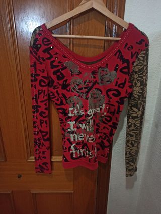 Jersey Desigual estampado talla M