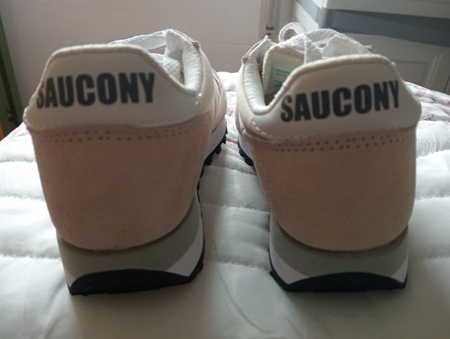 Zapatillas Saucony Mujer Talla 36 Beige Nuevas