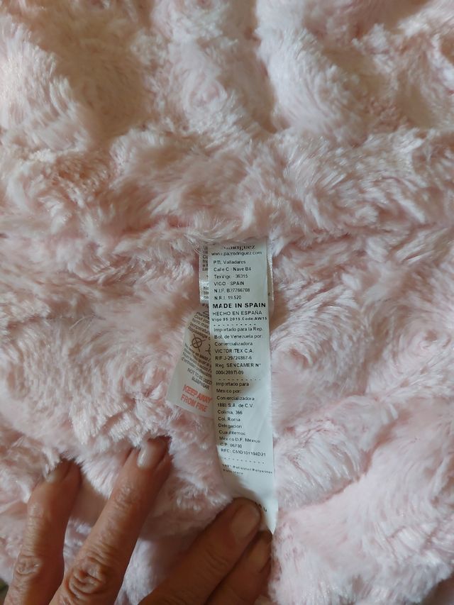 Manoplas para cochecito rosa