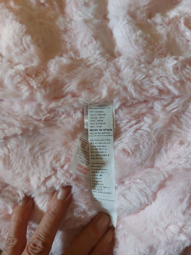 Manoplas para cochecito rosa