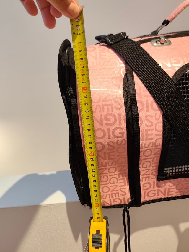 Transportín para Perro/Gato Viaje Rosa
