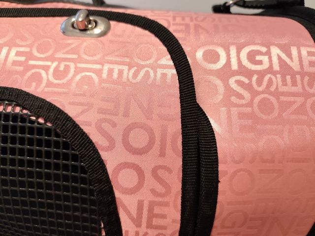 Transportín para Perro/Gato Viaje Rosa