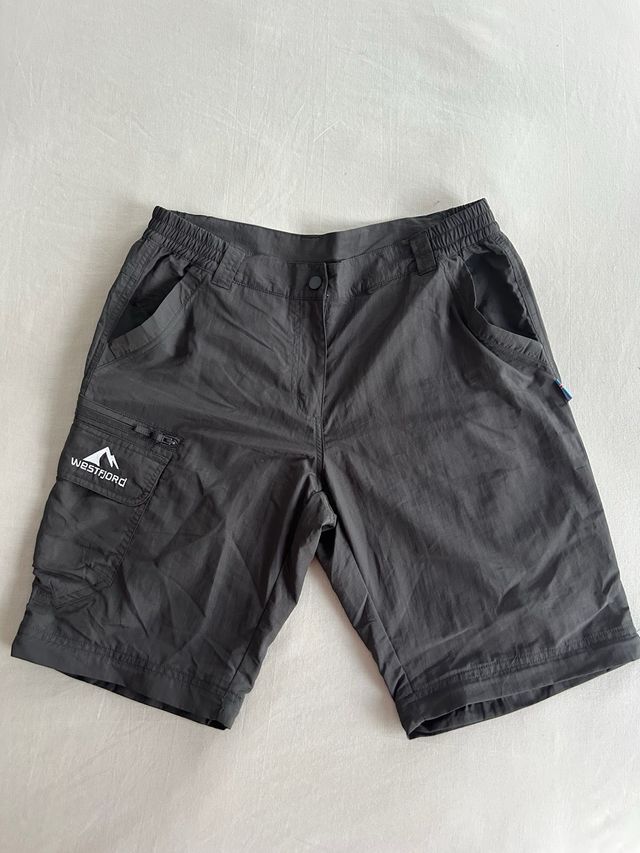 Pantalón 2en1 Montaña Westfjord Gris Talla 40