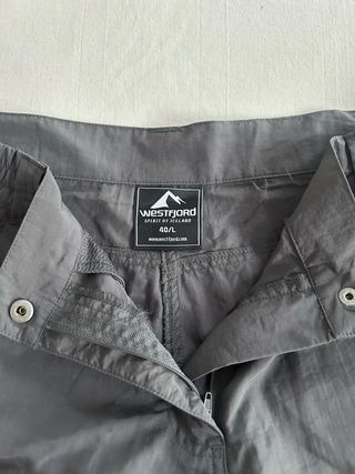 Pantalón 2en1 Montaña Westfjord Gris Talla 40