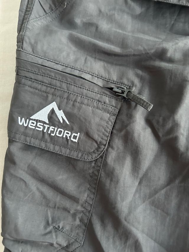 Pantalón 2en1 Montaña Westfjord Gris Talla 40