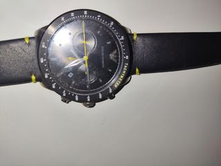 Reloj Emporio Armani Negro y Plateado