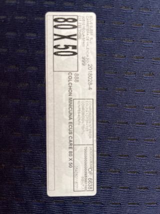 Colchón Ecuskid Minicuna 80x50