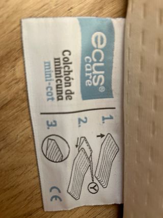 Colchón Ecuskid Minicuna 80x50