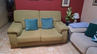 Sofá Cama Tela Verde