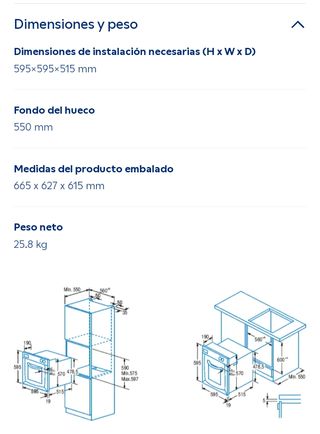 Horno Balay activa 501 X