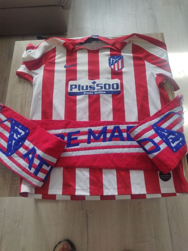 Atlético de Madrid Camiseta y Bufanda